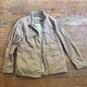 Carly Jean Los Angeles Tan Jacket